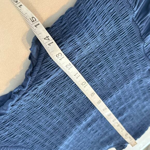 The Nines By Hatch Sleeveless Smocked Jersey Maternity Dress Womans Medium - Picture 8 of 9